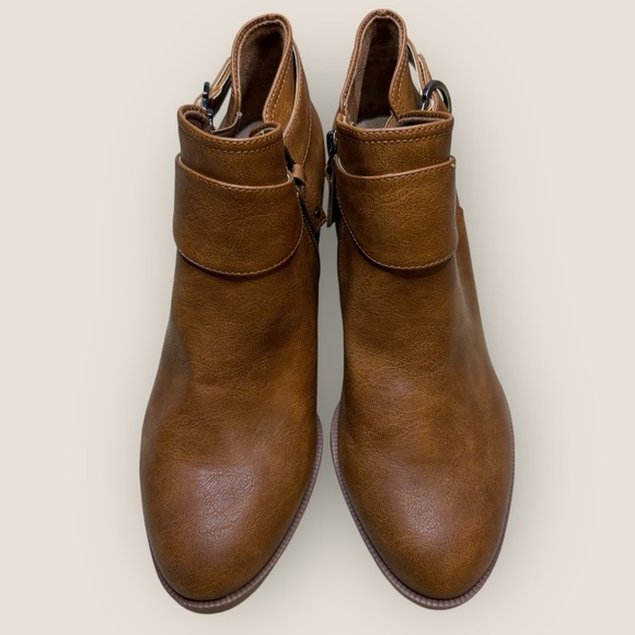 Dr. Scholl’s Women’s Kickstart Ankle Booties – Honey Brown Smooth, Size 9 (NWOB) - Picture 6 of 13